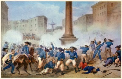 COMBATTIMENTO PER LE STRADE DI PERUGIA da Unbekannter Künstler