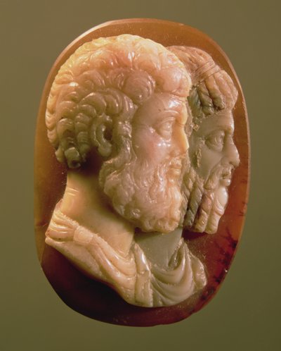 Cammeo raffigurante Marco Aurelio e Lucio Vero da Unbekannt