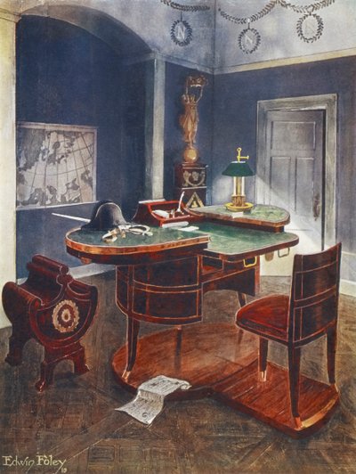 Ufficio della campagna di Napoleone, Château de Malmaison da Alec Hunter
