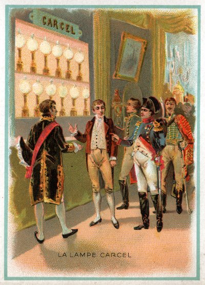 Lampada Carcel. (litografia, circa 1900) da Unbekannter Künstler