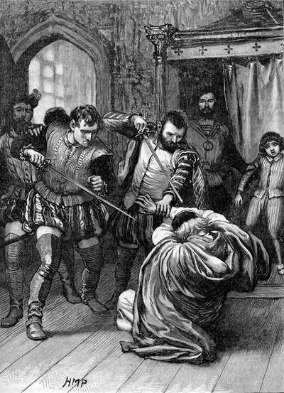 Il cardinale Beaton viene assassinato, 29 maggio 1546 da Unbekannter Künstler