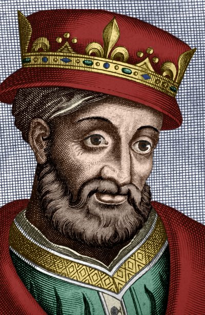 Cariberto I (521-567) Re di Parigi dal 561 al 567 (merovingio), figlio di Clotario I da Unbekannter Künstler