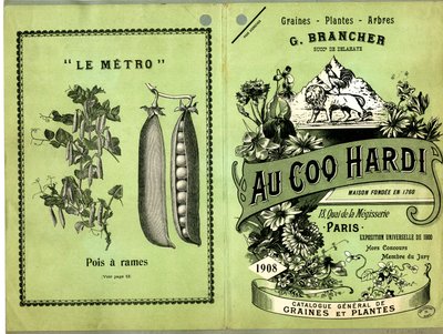 Catalogo generale di semi e piante da Unbekannter Künstler