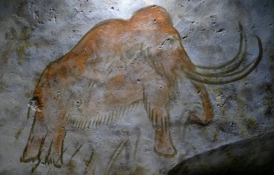 Pitture rupestri trovate nella Grotta di Altamira da Leopold Blonder