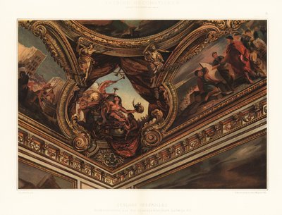 Soffitto del Palazzo di Versailles da Unbekannter Künstler