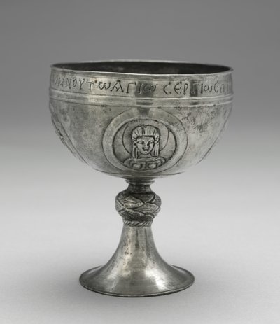 Calice dal Tesoro di Beth Misona, c.500-700 da Unbekannt