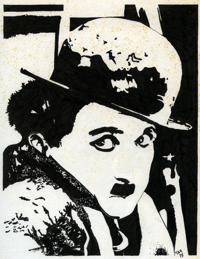 Charlie Chaplin da Unbekannter Künstler