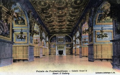 Chateau de Fontainebleau: galleria di Enrico II da William M. Timlin