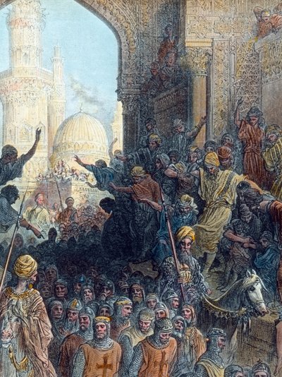 Prigionieri cristiani al Cairo da Unbekannter Künstler
