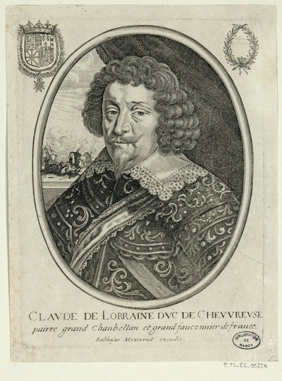 Claude de Lorraine, duca di Cheuvreuse da Unbekannter Künstler