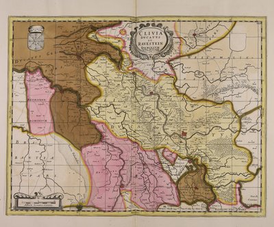 Cliuia ducatus et Rauestein dominium da Unbekannter Künstler