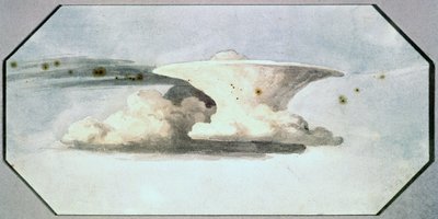 Studio delle nuvole di Luke Howard, c. 1808-1811 da Unbekannter Künstler