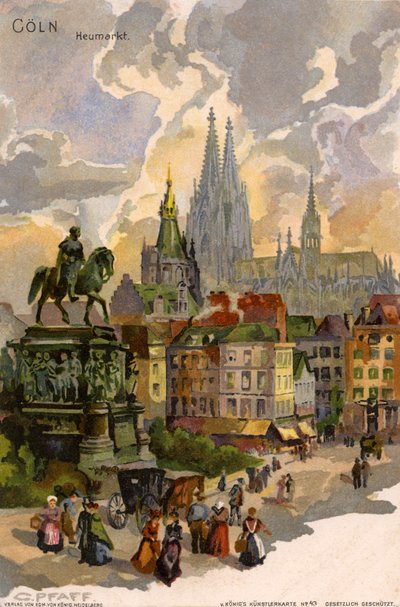 Colonia, Germania, inizio XX secolo da Unbekannter Künstler