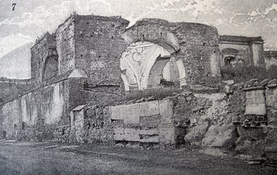Rovine coloniali in Guatemala da Unbekannter Künstler
