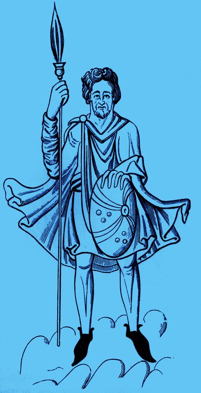 Costume dei soldati tedeschi, VI - XII secolo da Unbekannter Künstler