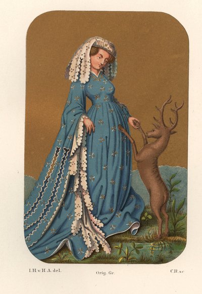 Costume di una nobile dama dell