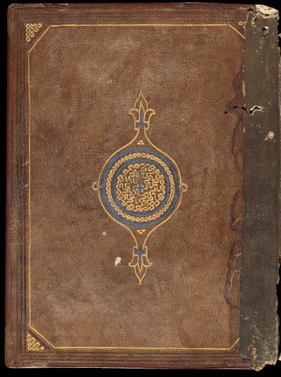 Copertina di un Corano Kufico quasi completo, Nord Africa o Vicino Oriente, inizio X secolo da Unbekannt