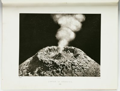 Cratere del Vesuvio da Unbekannter Künstler