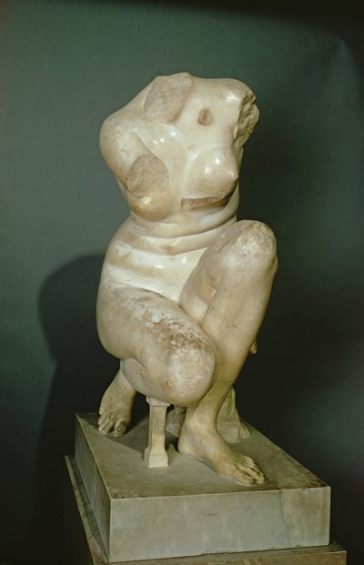 Afrodite accovacciata, copia romana dell