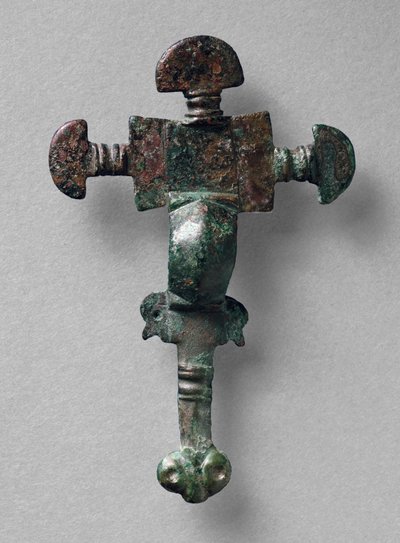 Fibula cruciforme, da Haslingfield, Cambridgeshire, anglosassone da Unbekannt