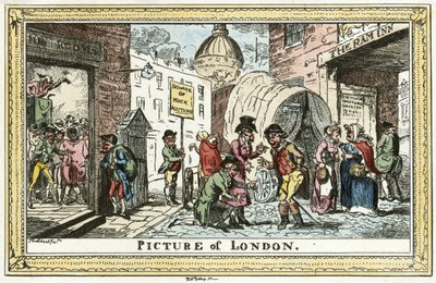 Cruikshank - Immagine di Londra da Unbekannter Künstler