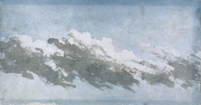 Cumulus soffiato da vento forte, c 1803 da Unbekannter Künstler
