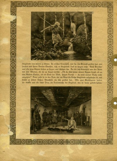 DIE NIBELUNGEN 1924-SINOSSI (La morte di Sigfrido)-08 da Unknown