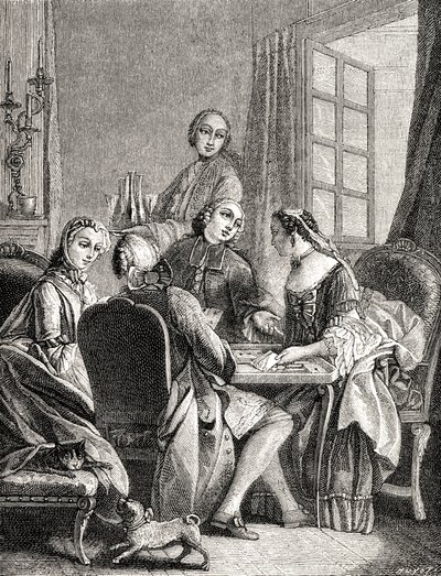 Vita quotidiana nella storia francese da Leopold Blonder