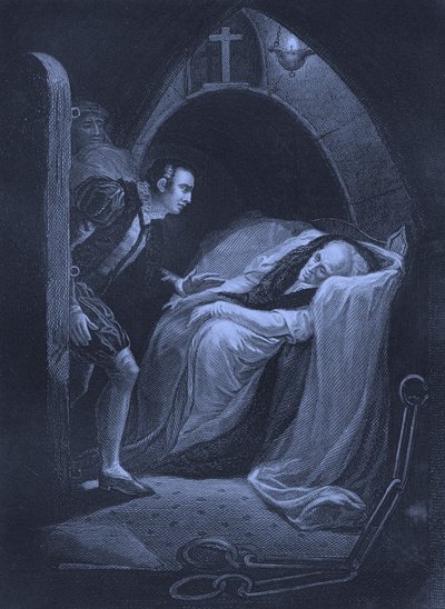 Morte di Edmund Mortimer da Unbekannter Künstler