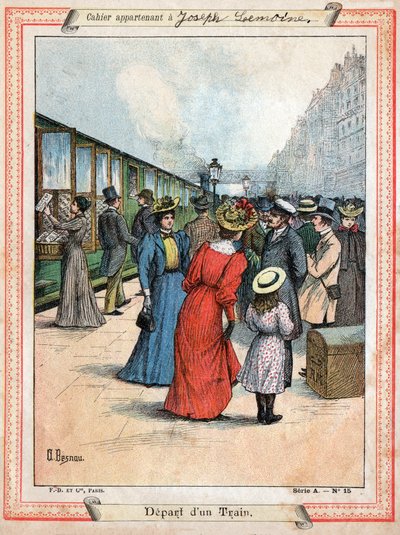 Partenza di un treno da Nicolas Liez