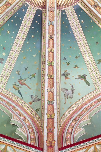 (dettaglio) del soffitto, Castell Coch, Galles del Sud da Unbekannt