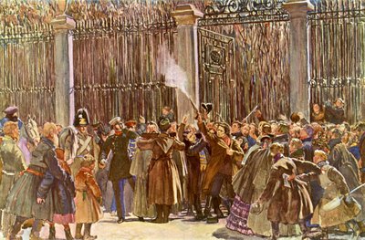 Tentativo di Dmitry Karakozov di assassinare Alessandro II da Unbekannter Künstler