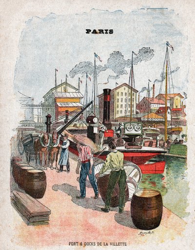 Docks di La Villette da Nicolas Liez