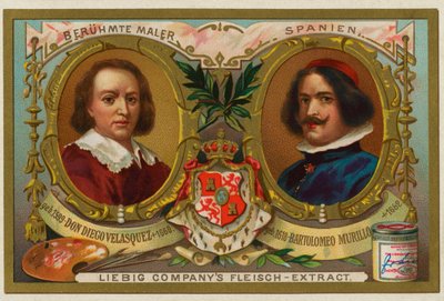Don Diego Velasquez e Bartolmeo Murillo da Leopold Blonder