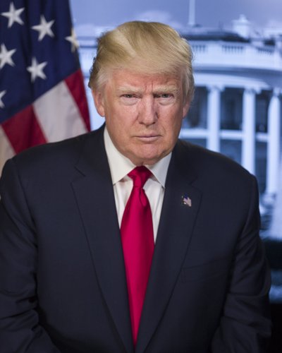 Donald Trump da Unbekannt