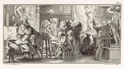 Classe di Disegno, illustrazione da 
