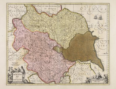 Ducatus Eboracensis anglice Yorkshire da Unbekannter Künstler