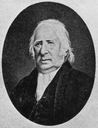 Edward Pease, produttore ferroviario inglese, metà XIX secolo da Unbekannt