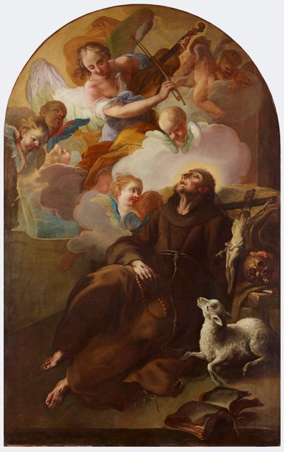 Estasi di San Francesco da Unbekannter Künstler
