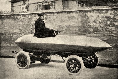 Auto da corsa elettrica da Unbekannter Künstler