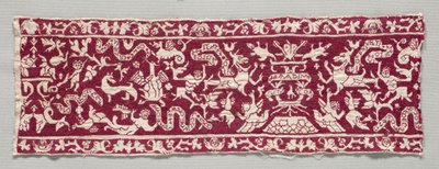 Fascia ricamata, XVI-XVII secolo da Unbekannt