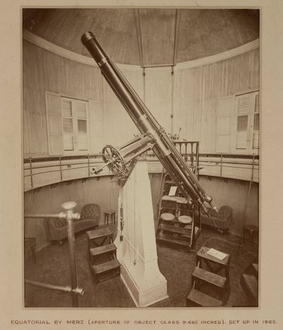 Telescopio equatoriale, Palermo, Sicilia, Italia da Unbekannt