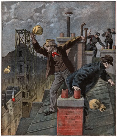 Estrema destra durante il caso Dreyfus. 1899 da Unbekannter Künstler