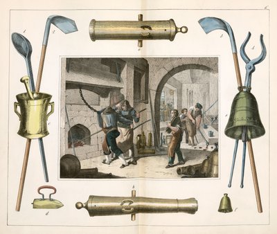 Fabbricazione, Armi e Armamenti Il fonditore di campane da Unbekannt