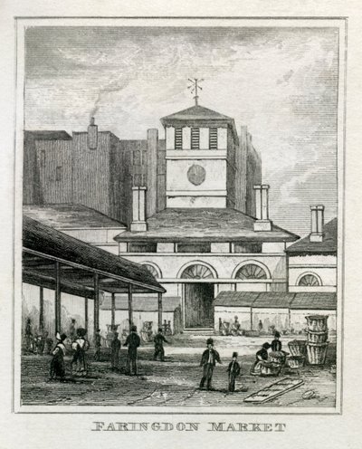 Mercato di Farringdon da Unbekannt