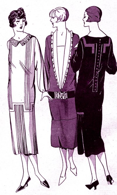 Moda: abiti nel maggio 1925 da Unbekannter Künstler