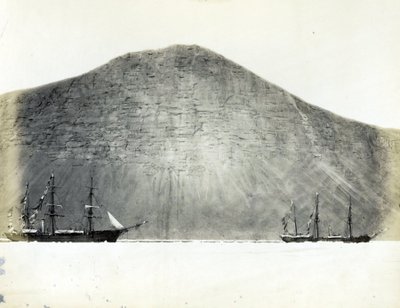 Veloce dalla banchisa, sotto Capo Prescott, Franklin Pierce Bay (Canada) da Unbekannter Künstler