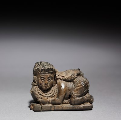 Figurina di una donna accovacciata, 900-800 a.C. da Unbekannt