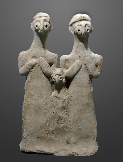 Figurina di un gruppo familiare, 2000-1500 a.C. da Unbekannt