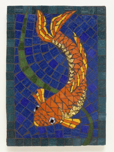 Mosaico di pesci da Unbekannt